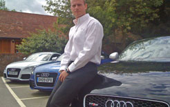 James Allitt, Audi product manager for the Audi TT RS
