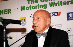 Sir Stirling Moss at the Guild of Motoring Writers Awards