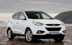 Hyundai ix35 was at the centre of an innovative customer care programme that enable customers to drive a 1.7 ix 35 while they waited for the 2.0 Hyundai ix35