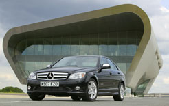 Mercedes C-Class: available to rent from Guy Salmon Prestige Rental
