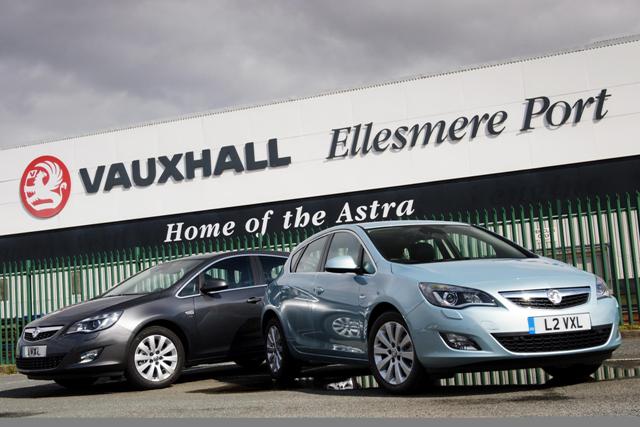Vauxhall Astra Ellesmere Port plant MED