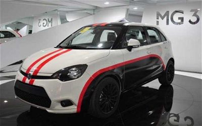 Rover MG3 Chinese show
