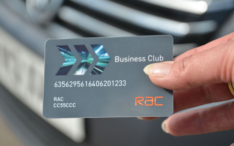 1095_RAC Business Club Fuel Card in hand