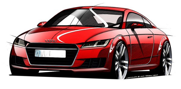 Audis new TT shaping up for Geneva