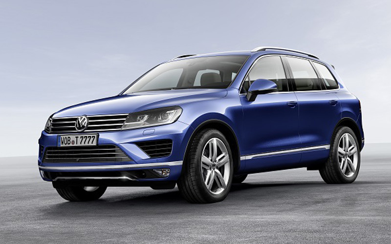 New look for Volkswagens Touareg