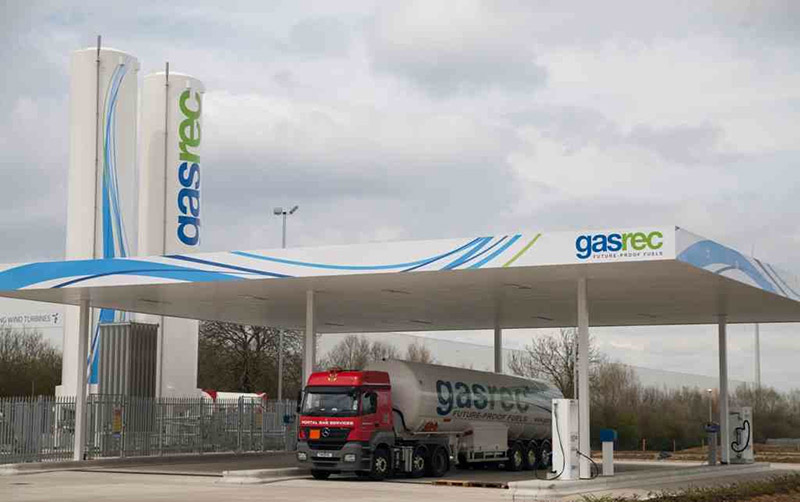 Gasrec UKs first Bio LNG refuelling station 2