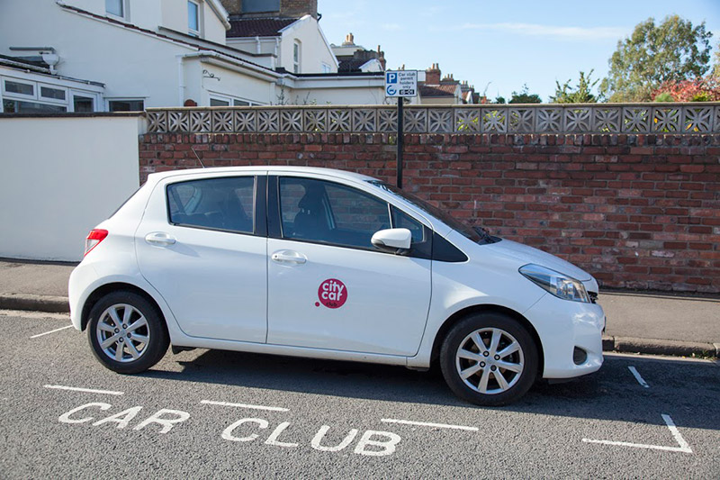 Nottingham City Car ClubCCC parking space
