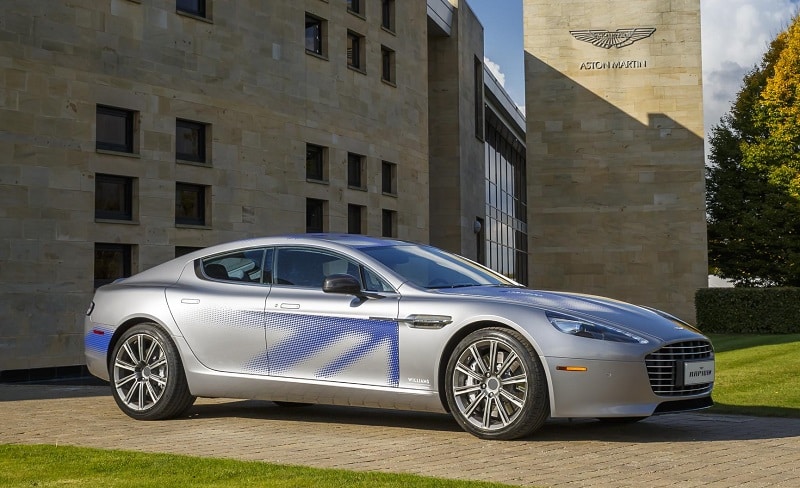 Aston Martin RapidE concept electric supercar