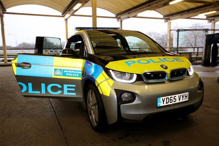 Met Police BMW i3 range extender