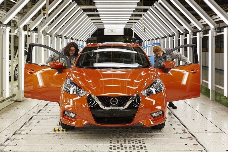 Nissan Micra 2017 start_of_5th generation production