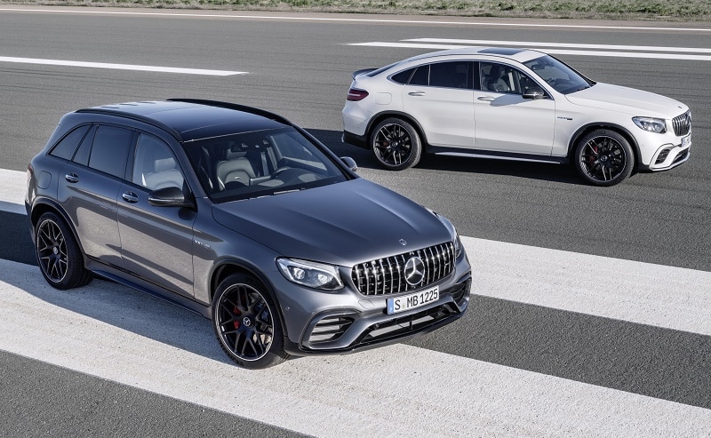 Mercedes AMG GLC SUV and Coupe
