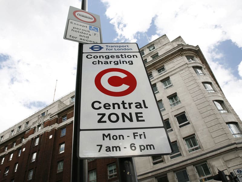 London Congestion Charge_sign