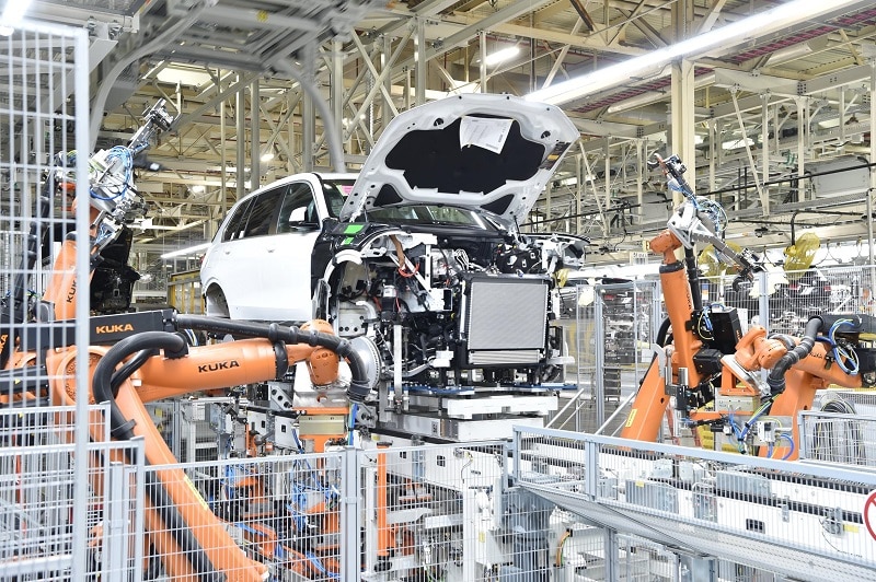 BMW X7 2018 production line 2