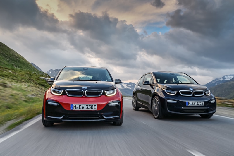 BMW i3 range 2017 with i3s