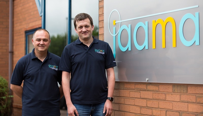 Newly appointed Jaama project managers Richard Ludlow left and Mark Bagnall