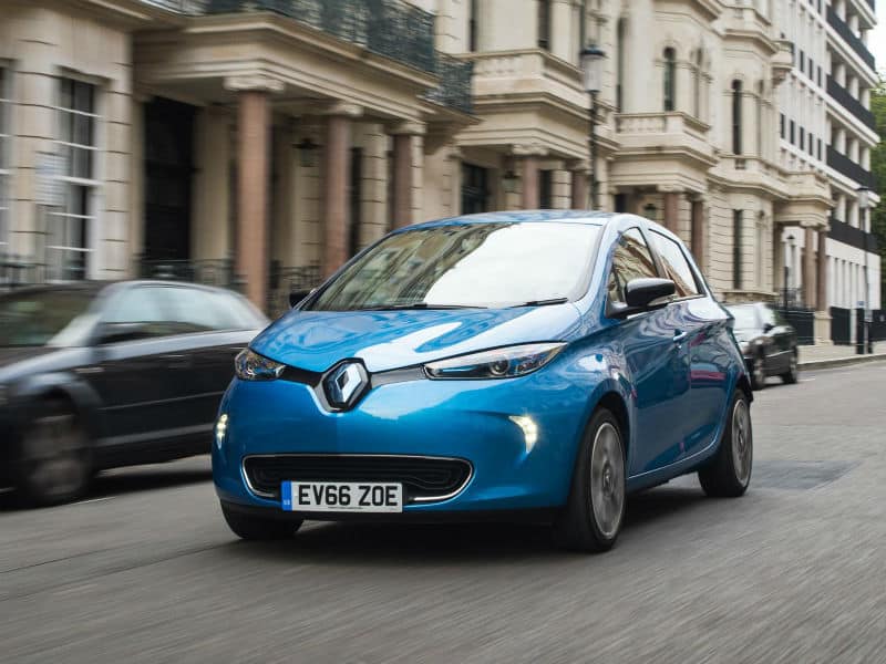 Renault Zoe qualifies for the Plug in Car Grant