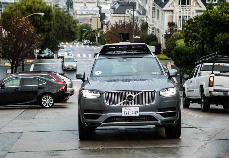 Uber Volvo self_driving_pilot_in_San_Francisco