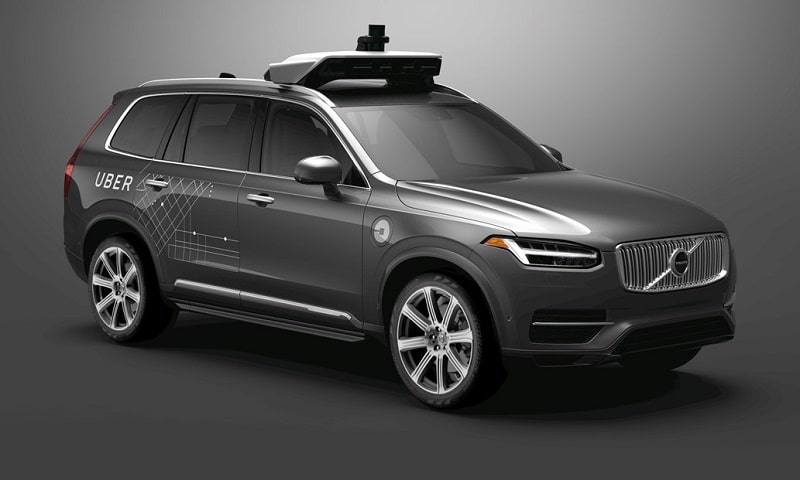 Volvo Uber autonomous