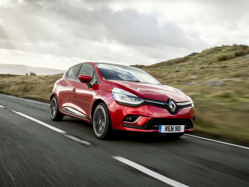 Renault Clio on Q2 Renault Contract Hire offers