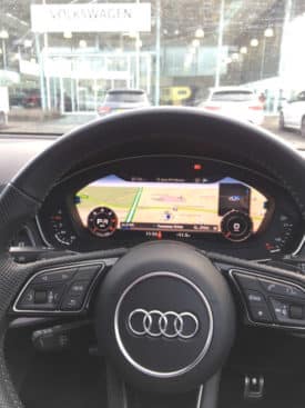 Audi A5 Sportback virtual cockpit