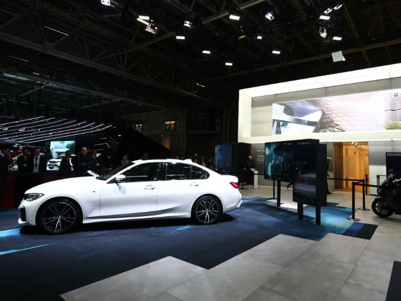 New BMW 3 Series unveil in Paris