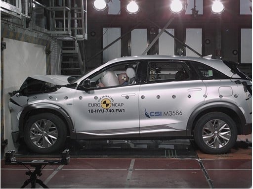 Hyundai Nexo EuroNCAP crash test