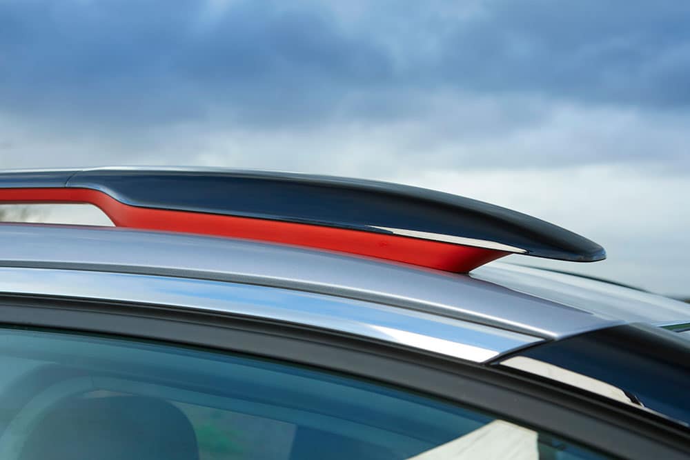 Citroen C5 Aircross coloured insert on roofrails