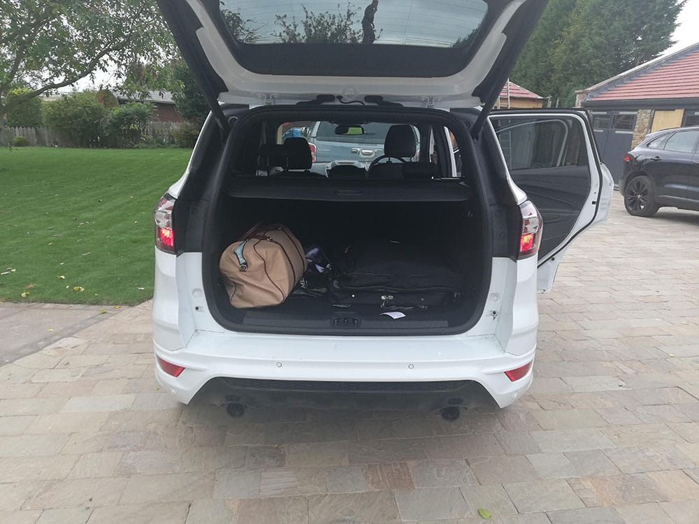 ford kuga st line boot