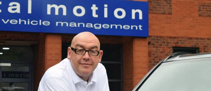 simon hill outside head office in leicester 1