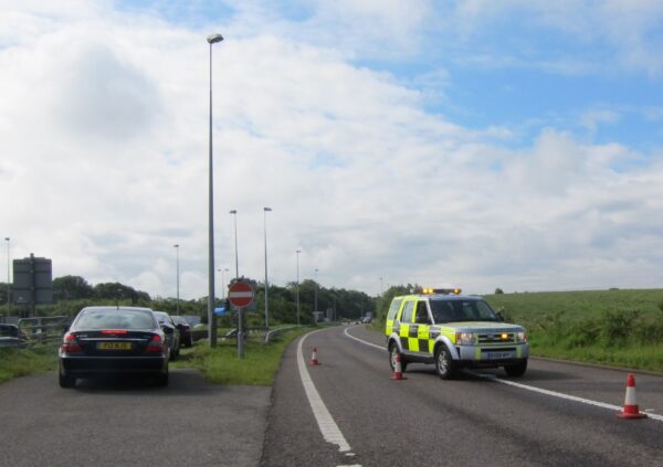 Police road closure MTN - RAC roads policing