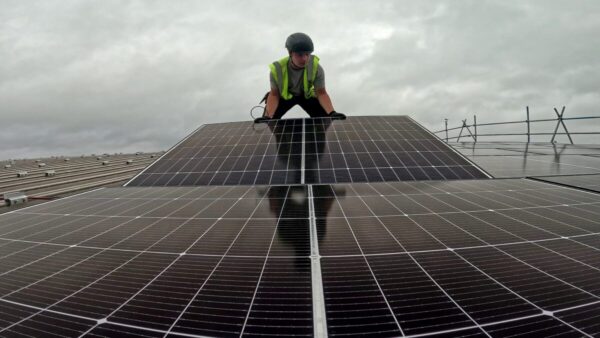 Cobham Services solar panels
