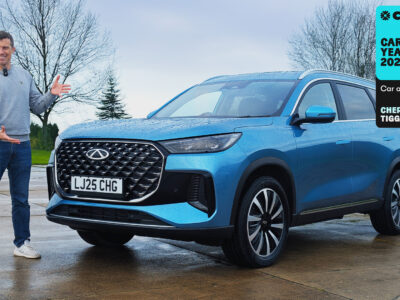 Chery TIGGO 8 named Carwow Car of the Year and Hybrid Hero Carwow Car Year