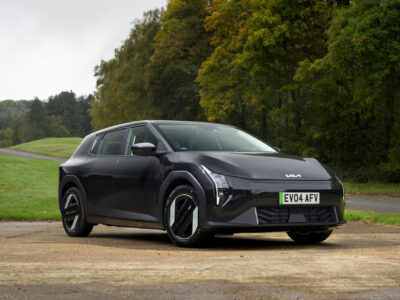 An electric car that remembers to be a car: Kia EV4 review EV4 'Air' 58.3kWh FWD Phantom Black (55)