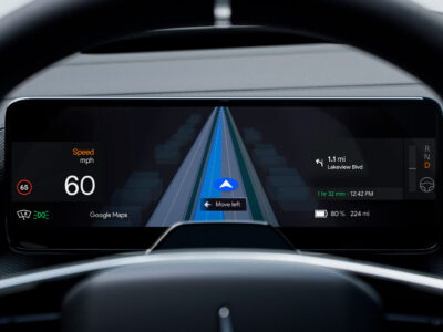 Polestar 4 becomes first car with Google Maps live lane guidance Polestar Google lane guidance