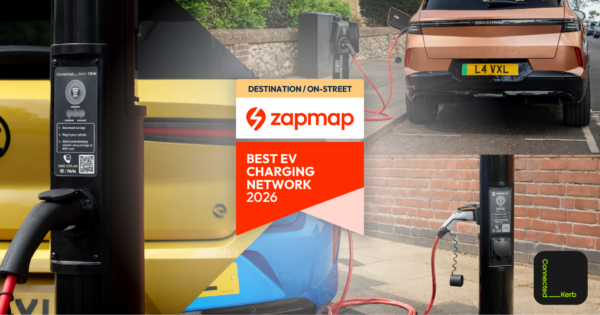 Connected Kerb and RAW Charging recognised as Best Networks by Zapmap | Business Motoring