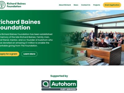 Autohorn unveils Richard Baines Foundation website Richard Baines Foundation – Autohorn