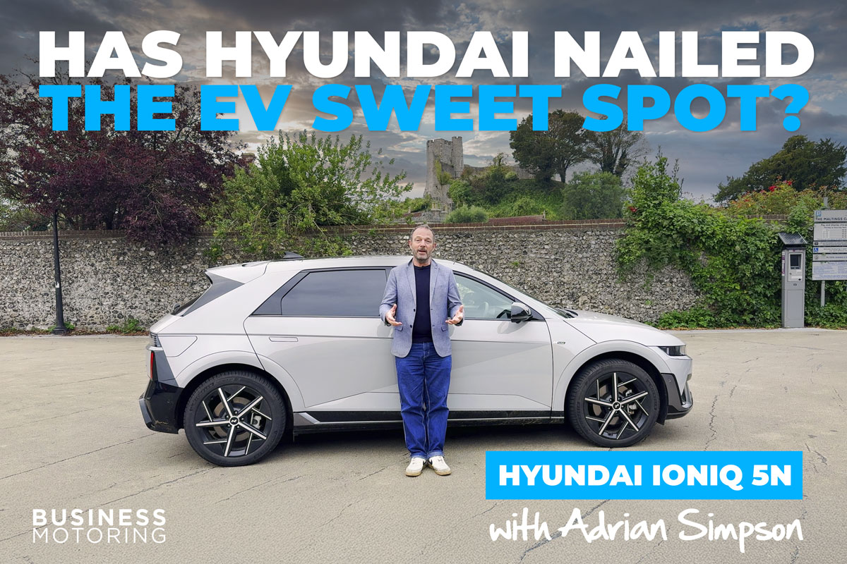 The EV sweet spot? Hyundai Ioniq 5 N Line video review | Business Motoring