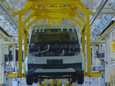 Farizon unveils born-electric SV van and carbon-neutral production plans Farizon-SV-production