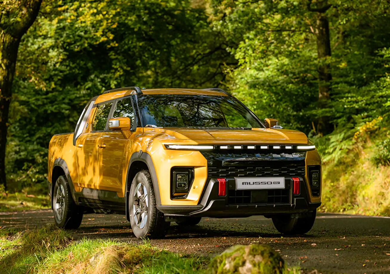 KGM launches Musso EV as first electric pick-up for UK market | Business Motoring