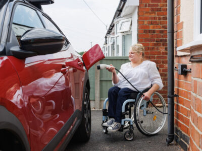 Motability Operations and Nissan partner on V2G EVA England pay-per-mile