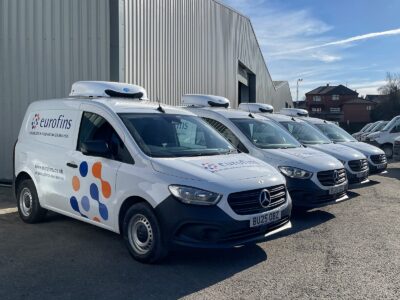Eurofins UK adds 22 refrigerated vans from CoolKit Eurofins UK