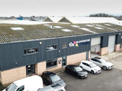 Fix Auto Gloucester's Aron Matthews completes first phase of expansion Fix-Auto-Gloucester-Aerial-Picture