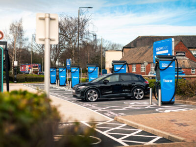 RAW Charging and Landsec open EV charging hub in Chesterfield EV charging Chesterfield