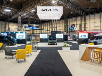 Kia expands PBV line-up and names first UK conversion partners at CV Show kia cv show