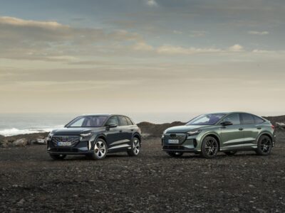 Audi Q4 e-tron gains range, faster charging, cabin updates Audi Q4