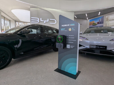 Harmony Automotive and Humax offer fleets EV charger financing Harmony Automotive Humax