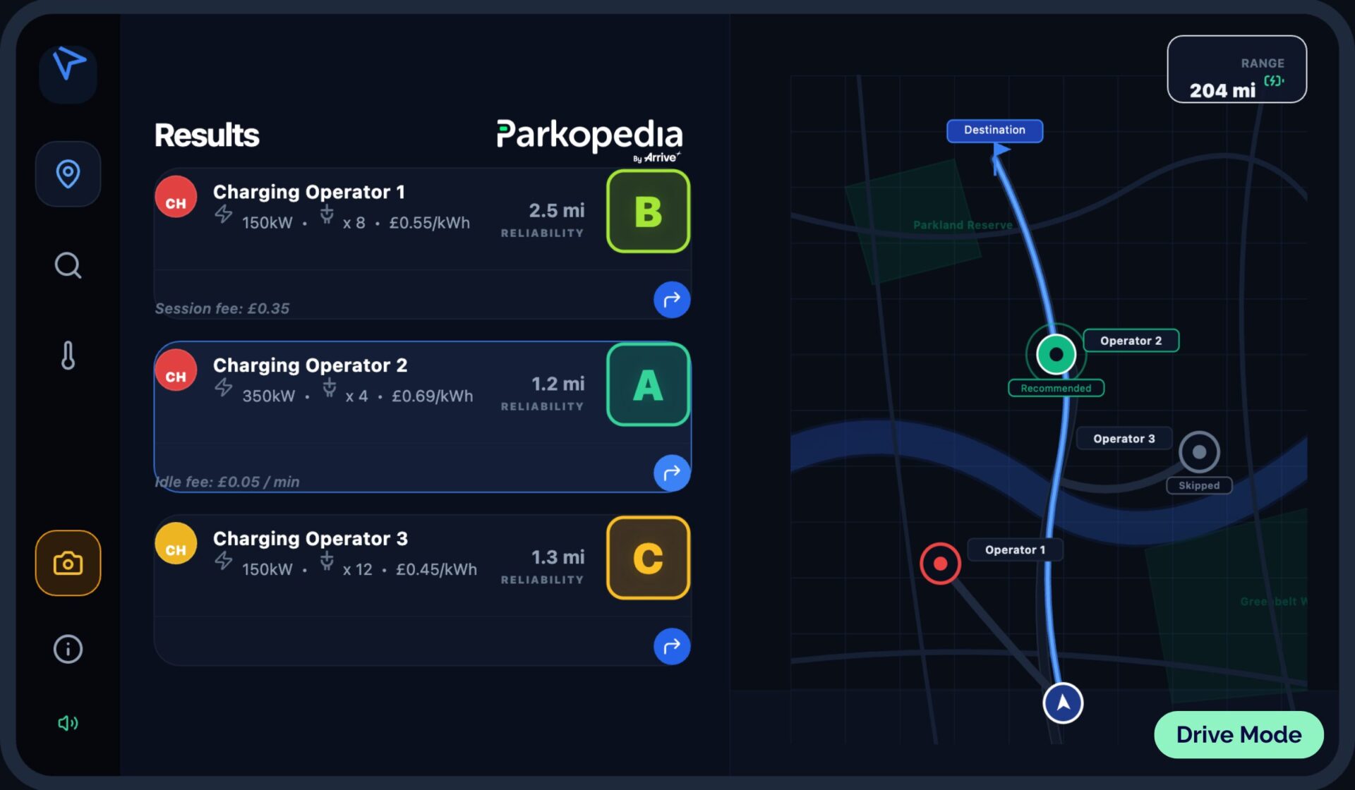 Parkopedia targets fleet charging anxiety with EV reliability API