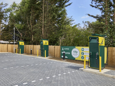 LEAP24 charging bays in Pinner