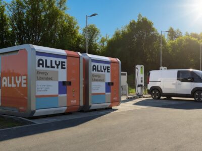 Allye upgrades MAX300 battery storage system for depot electrification MAX300 EV Charging Buffer