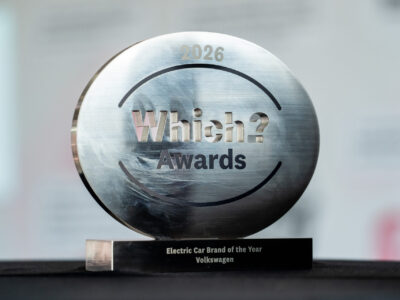 Volkswagen named Which? Electric Car Brand of the Year Which Awards 2026 Volkswagen 3